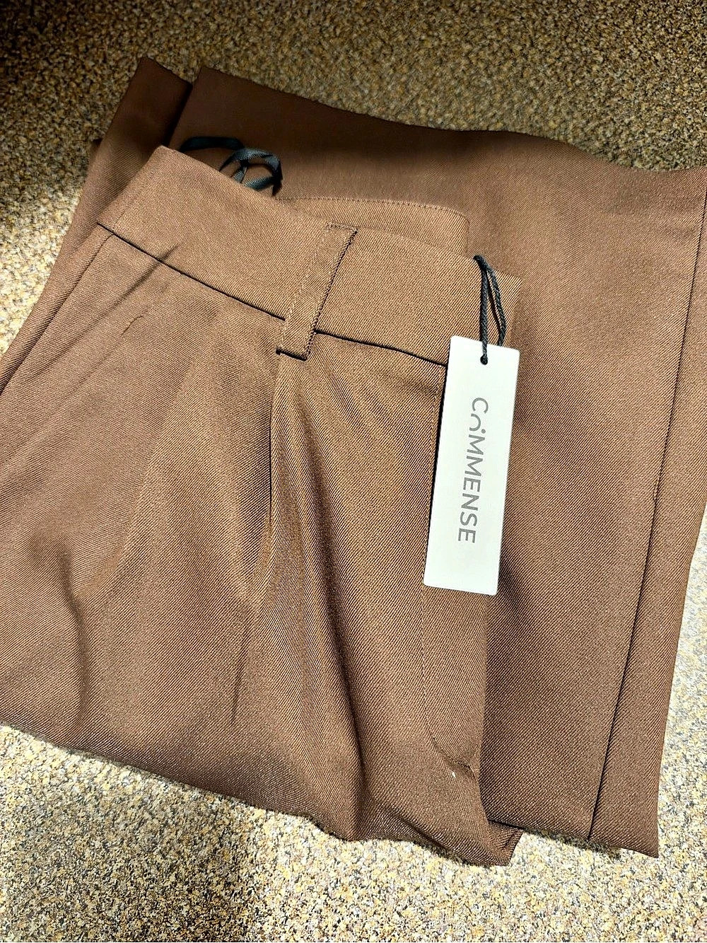 COMMENSE Brown Trousers NWT